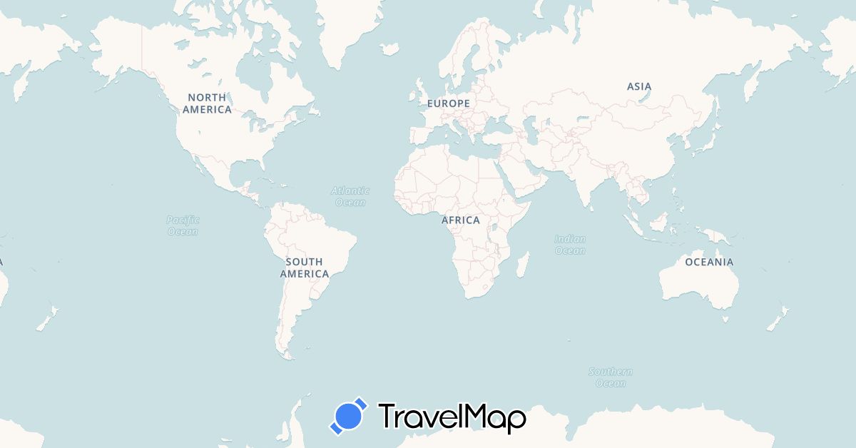 TravelMap itinerary: driving, bus, hiking, hitchhiking, motorbike in United Arab Emirates, Austria, Bosnia and Herzegovina, China, Cyprus, Czech Republic, Germany, Dominican Republic, Egypt, Spain, France, United Kingdom, Greece, Croatia, Hungary, Indonesia, Ireland, Italy, Cambodia, South Korea, Monaco, Malta, Mauritius, Maldives, Mexico, Malaysia, Qatar, Serbia, Seychelles, Singapore, Slovenia, Thailand, Tunisia, Turkey, Vatican City, Vietnam (Africa, Asia, Europe, North America)